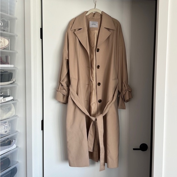 Nordstrom Jackets & Blazers - Nordstrom khaki long trench